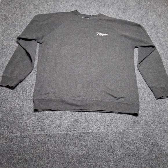 Laguna Beach Surf Sport Sweatshirt Adult Medium Gray Pullover Crewneck  Size XXL - Picture 1 of 10